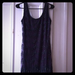 1920’s-style Pisarro Nights Embellished Dress
